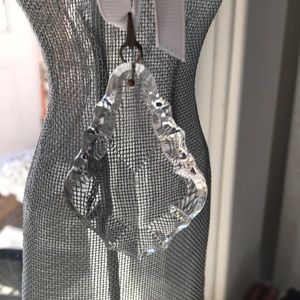 🪴🎍Antique French Flat Back Crystal 🎍🪴